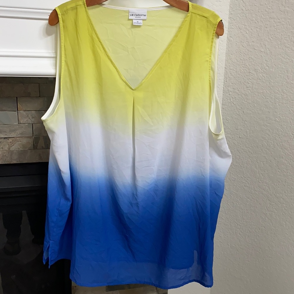 Women’s Sleeveless Top Shirt Size 1X